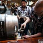 Black Duck Issaquah Beer Pouring